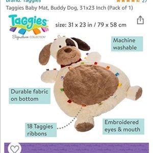 Taggie dog plush Playmat